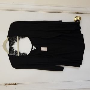 Lace keyhole cardigan NWT